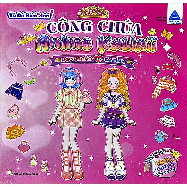 Tủ Đồ Biến Hoá - Công Chúa Anime Kawaii - Ngọt Ngào Hay Cá Tính
