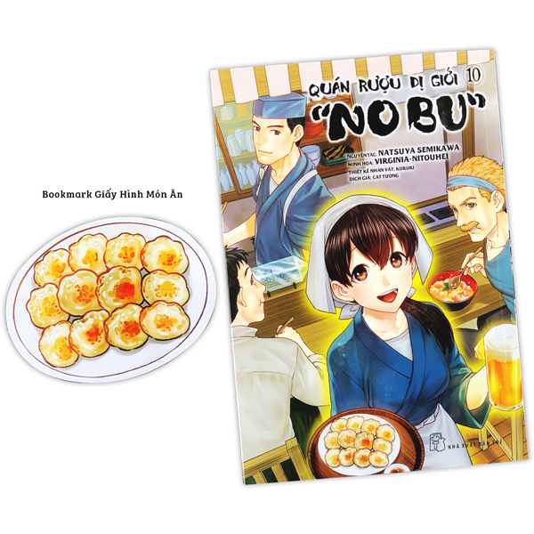 [Phiên chợ sách cũ] Quán Rượu Dị Giới "Nobu" - Tập 10 - Tặng Kèm Bookmark Giấy Hình Món Ăn