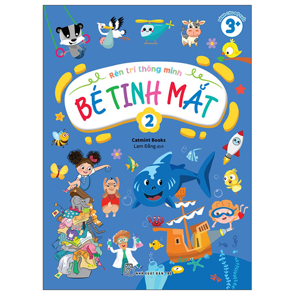 Sách Rèn Trí Thông Minh - Bé Tinh Mắt - Tập 2 - Minh Thông