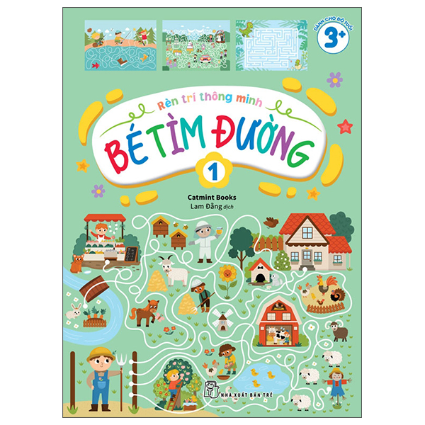 Sách Rèn Trí Thông Minh - Bé Tìm Đường - Tập 1 - Minh Thông