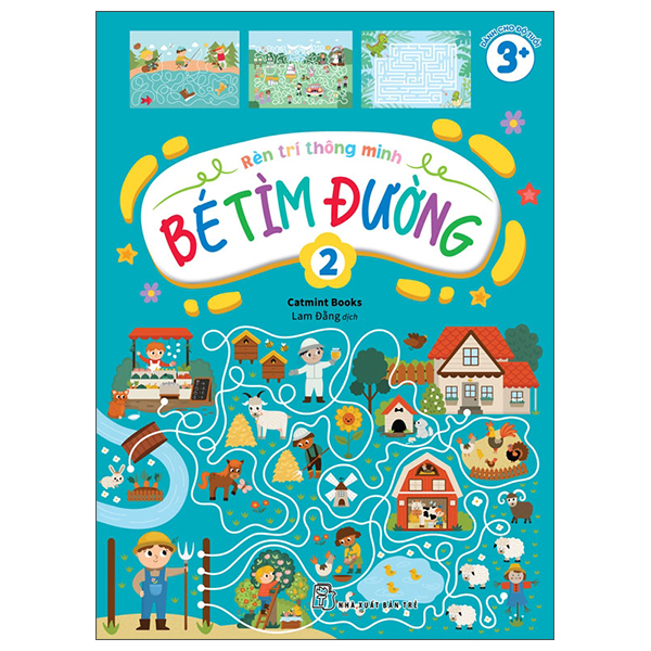 Sách Rèn Trí Thông Minh - Bé Tìm Đường - Tập 2 - Minh Đường
