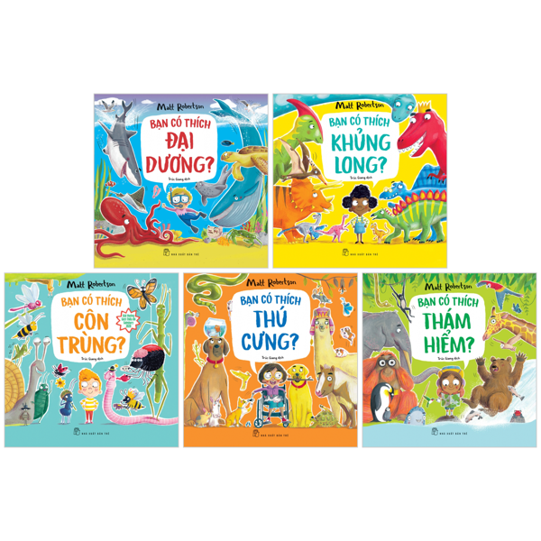 Sách Bộ Sách Bạn Có Thích (Bộ 5 Cuốn) - Robert