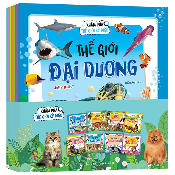 Sách Bộ Sách Khám Phá Thế Giới Kỳ Diệu (Bộ 8 Cuốn) - Jolly Kids