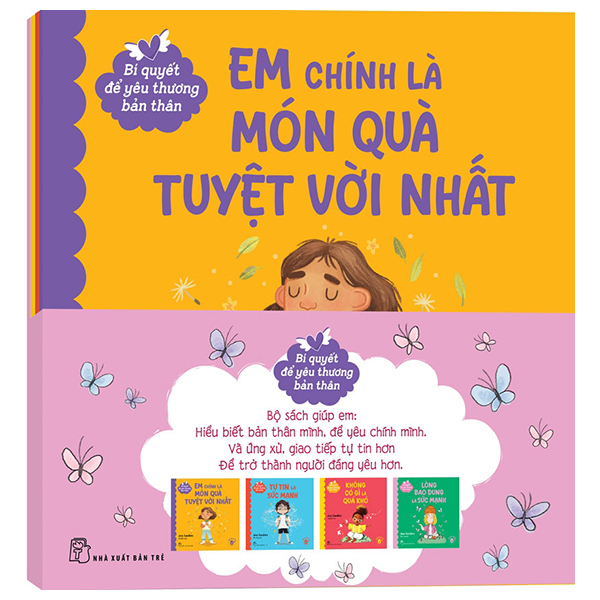 Sách Bộ Sách Bí Quyết Để Yêu Thương Bản Thân (Bộ 4 Cuốn) - Jess Sanders