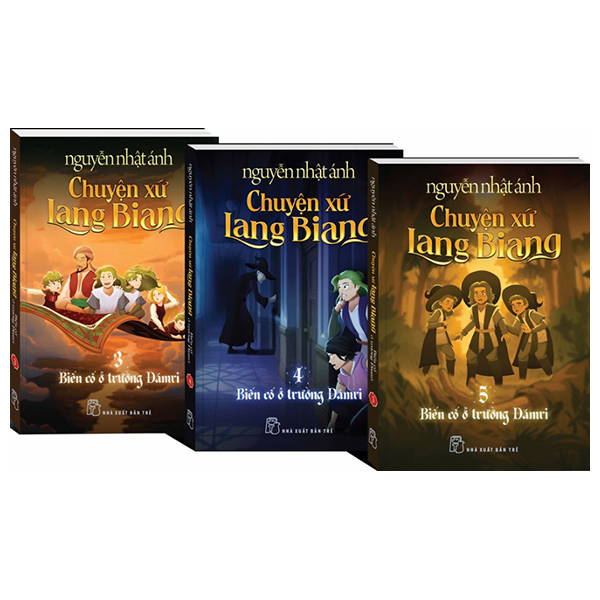Sách Bộ Sách Chuyện Xứ Lang Biang - Phần 2 - Biến Cố Ở Trường Đămr - Nguyễn Anh Nhật