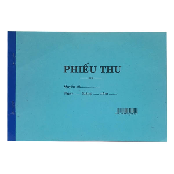 [Phiên chợ sách cũ] Phiếu Thu 2 Liên