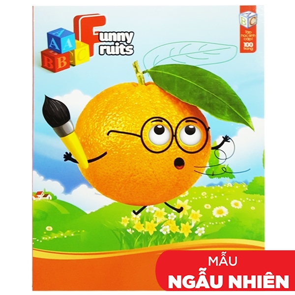 [Phiên chợ sách cũ] Tập Học Sinh 4 Ô Ly 100 Trang ĐL 100g/m2 - FAHASA (Mẫu Màu Giao Ngẫu Nhiên)