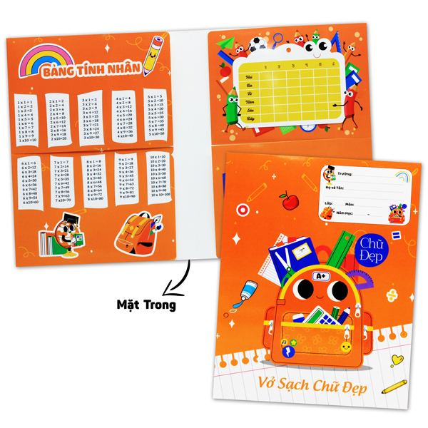 Giấy Kê Tay Tập Funny - 16.5 x 21 cm - The Sun - Màu Cam