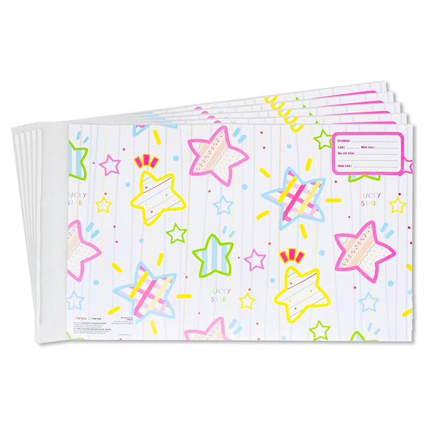 Bao Tập 2 Trong 1 Stars - The Sun 03 (5 Tờ/Xấp)