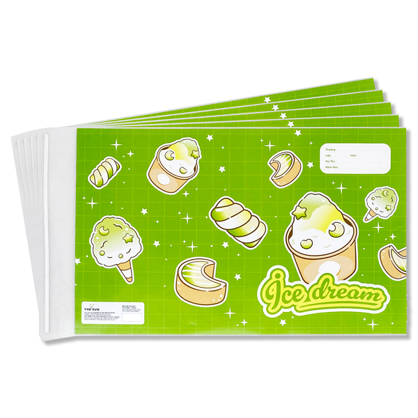 Bao Tập 2 Trong 1 Ice Dream - The Sun (5 Tờ/Xấp) - Citrus