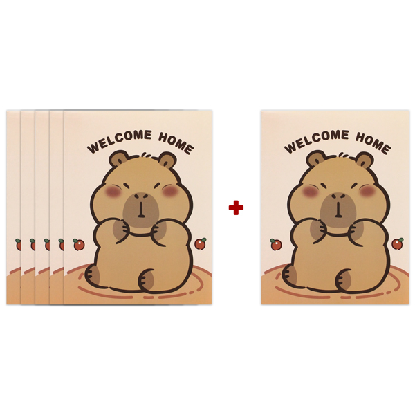 [MUA 5 TẶNG 1] Tập Học Sinh Capybara - 4 Ô Ly - 200 Trang 80gsm - The Sun - Mẫu 3