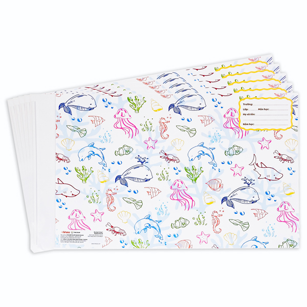 Bao Tập 2 Trong 1 Ocean Tales - The Sun 02 (5 Tờ/Xấp)