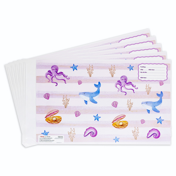Bao Tập 2 Trong 1 Ocean Tales - The Sun 04 (5 Tờ/Xấp)