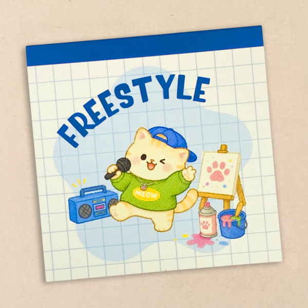 Sổ Note Free Meow - Giấy Trơn - 160 Trang 80gsm - The Sun - Freestyle