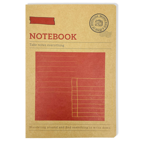 Tập Sinh Viên Recall 1980s - Kẻ Ngang - 200 Trang 80gsm - Chống Lóa - The Sun