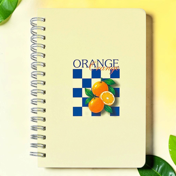 Sổ Lò Xo Four Fruits A6 - Kẻ Ngang - 200 Trang 70gsm - The Sun 03 - Pear