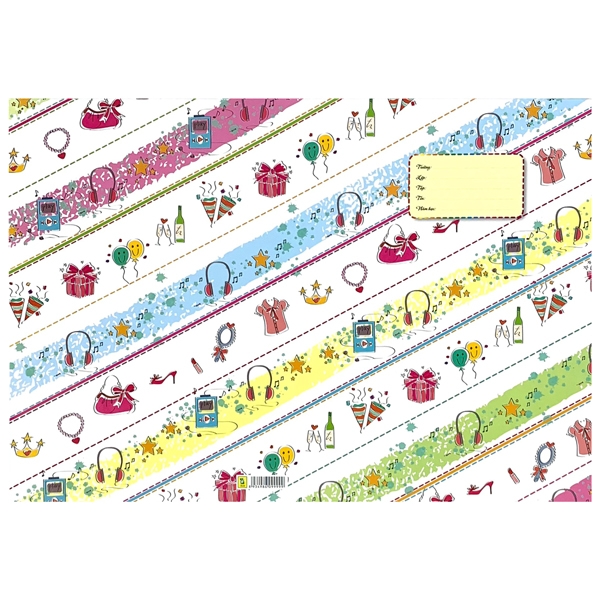 Giấy Bao Tập Teen 255 x 190 mm - Mẫu 3 - Accessories