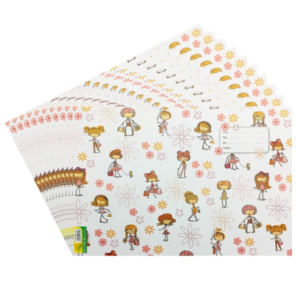 Giấy Bao Tập Teen 255 x 190 mm - Mẫu 5