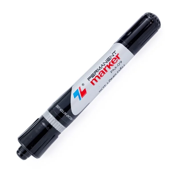 Pm09 Hộp 10 Bút Lông Dầu Thiên Long PM-09 - Mực Đen - FAHASA.COM