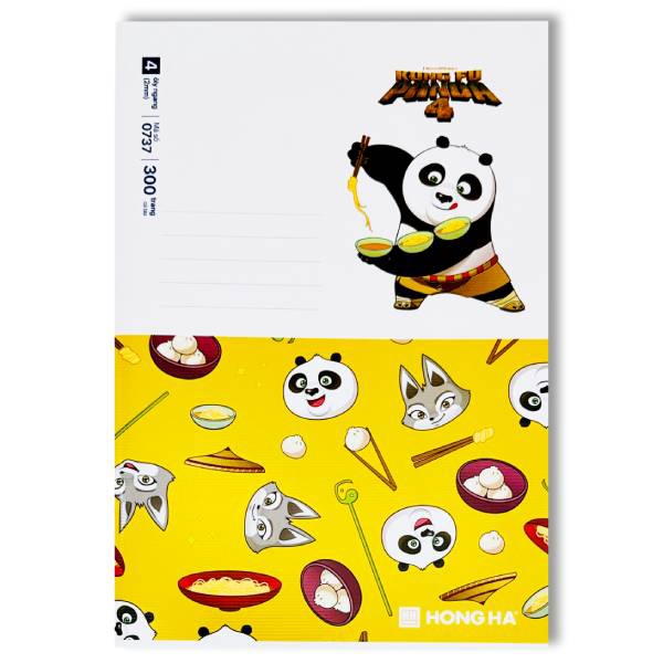 Vở South Star Monokuroo Boo - 4 Ly Ngang 300 Trang ĐL 58g/m2 - Hồng Hà 0737 - Mẫu 6