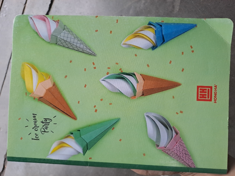 [Phiên chợ sách cũ] Vở Paper Color - Kẻ Ngang 120 Trang - Hồng Hà 1094 ...