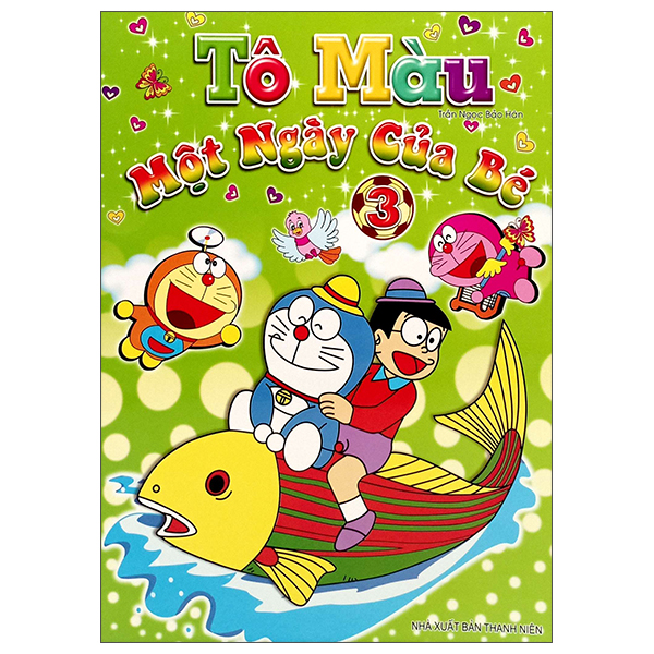 Sách Tô Màu - Một Ngày Của Bé - Tập 4 (Tái Bản) - Trần Ngọc Bảo Hân