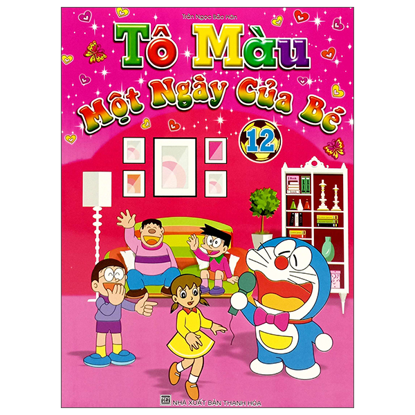 Sách Tô Màu - Một Ngày Của Bé - Tập 12 (Tái Bản) - Trần Ngọc Bảo Hân