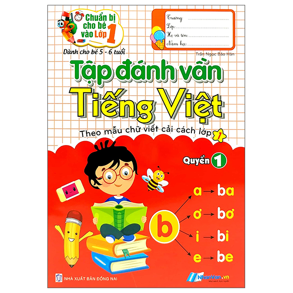 Chuẩn Bị Cho Bé Vào Lớp 1 Quyển