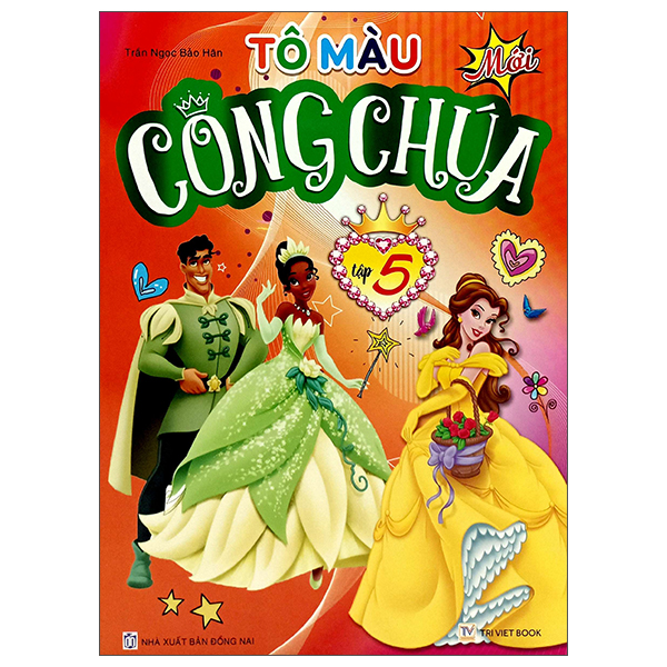 Sách Tô Màu Công Chúa - Tập 5 - Trần Ngọc Bảo Hân