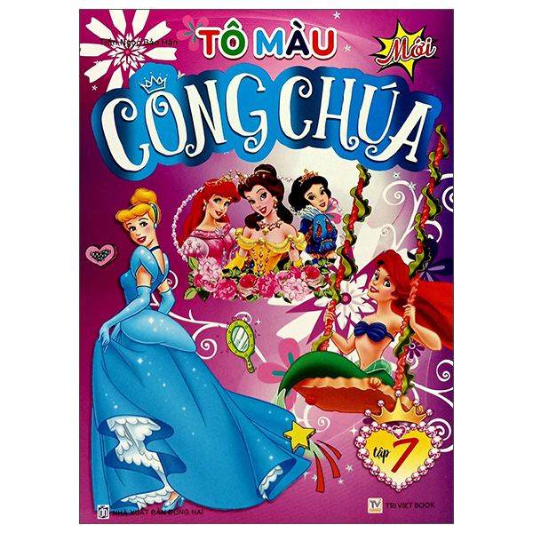 Sách Tô Màu Công Chúa - Tập 7 - Trần Ngọc Bảo Hân