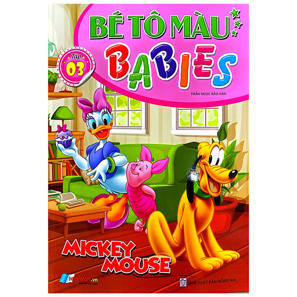 Sách Bé Tô Màu Babies - Tập 3 - Trần Ngọc Bảo Hân