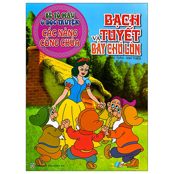 Sách Bé Tô Màu Và Đọc Truyện - Các Nàng Công Chúa - Bạch Tuyết Và B� - Tuyết Anh