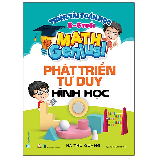 [Phiên chợ sách cũ] Thiên Tài Toán Học (5 - 6 Tuổi) - Phát Triển Tư Duy Hình Học