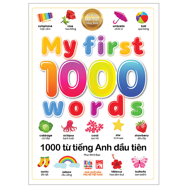 Sách My First 1000 Words - 1000 Từ Tiếng Anh Đầu Tiên - Minh Anh