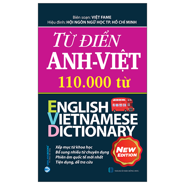 Sách Từ Điển Anh-Việt 110000 Từ - Việt Fame
