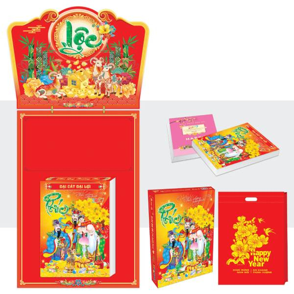 Lịch Bloc Đại Đặc Biệt - Cảnh Đẹp Bốn Mùa - Văn Lang VL07A