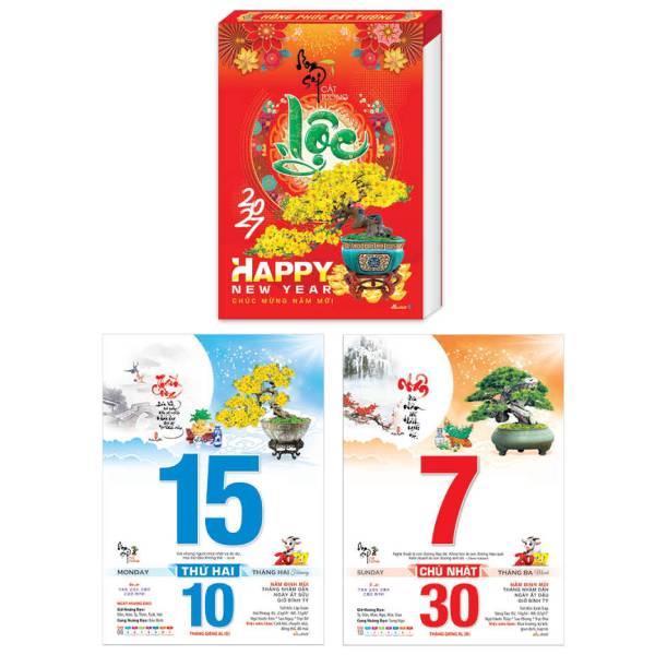 Lịch Bloc Siêu Đại Lỡ Rời 2027 - Thiên Nhiên Kỳ Vĩ - Văn Lang VL11