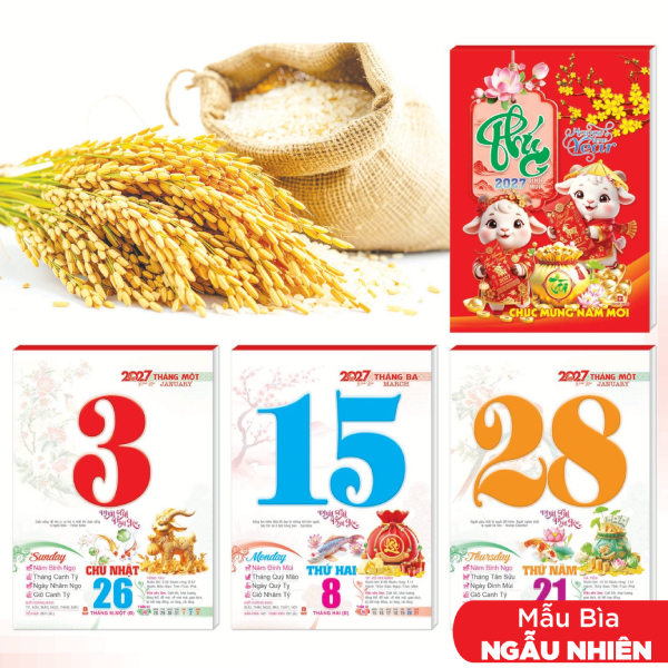 Lịch Bloc Đại Màng Co - 14.5 x 20.5 cm - Sách Thời Đại NST09 (Bao Bì Giao Ngẫu Nhiên)