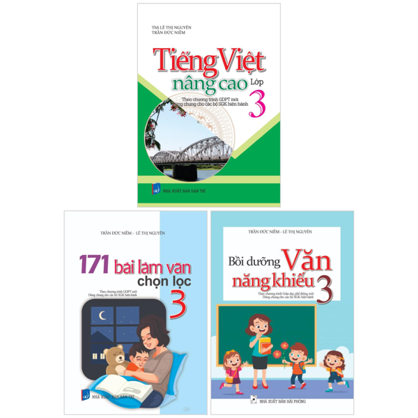 Bộ Sách Rèn Luyện Học Tốt Tiếng Việt Lớp 3 (Bộ 3 Cuốn)