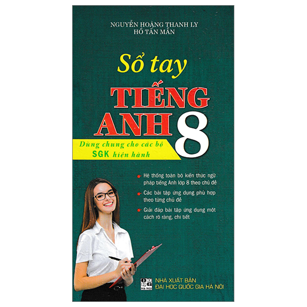 Sách Sổ Tay Tiếng Anh 8 - Nguyễn Hoàng Anh