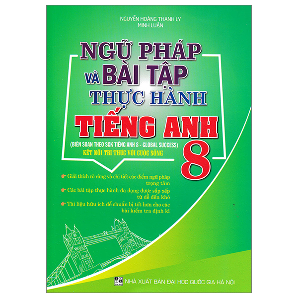 Bộ Ngữ Pháp Và Bài Tập Thực Hành Anh 8 (Bám Sát SGK Global Success - Kết Nối Tri Thức Với Cuộc Sống)