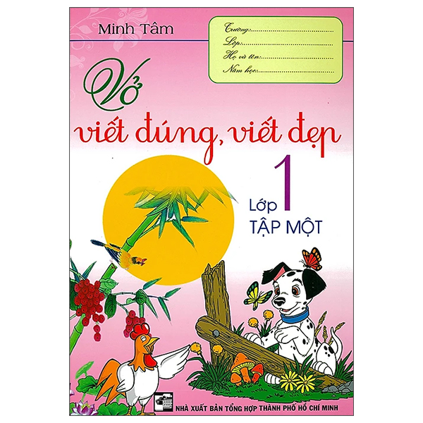 Vở Viết Đúng, Viết Đẹp Lớp 1 - Tập 1 (Tái Bản 2025)
