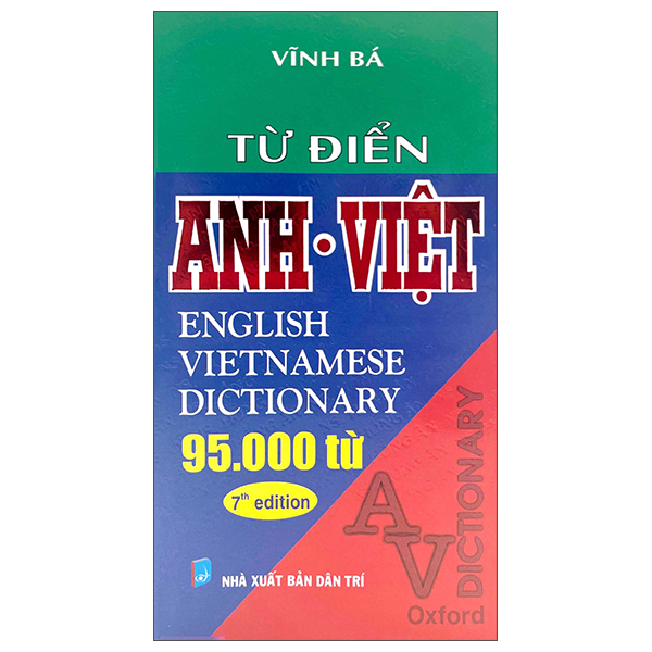 Sách Từ Điển Anh-Việt 95.000 Từ - Phạm Đi