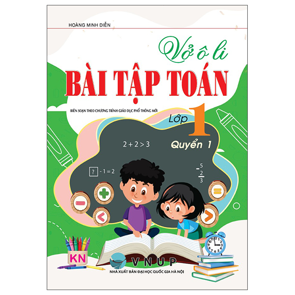 Vở Ô Li Bài Tập Toán Lớp 1 - Quyển 1