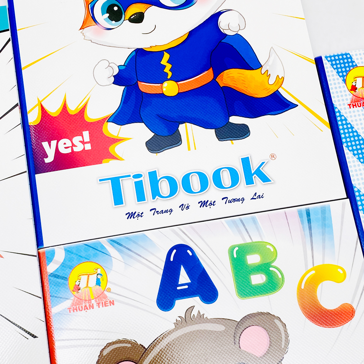 Tibook Logo Tập Học Sinh ABC - 4 Ô Ly - 96 Trang 80 gsm - Tibook T08-ABC (Mẫu Bìa ...
