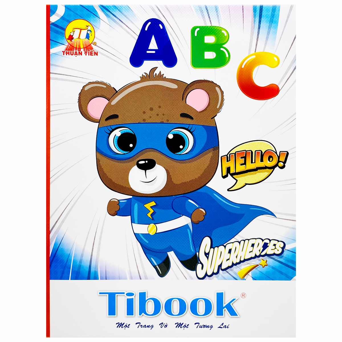 Tibook Logo Tập Học Sinh ABC - 4 Ô Ly - 96 Trang 80 gsm - Tibook T08-ABC (Mẫu Bìa ...