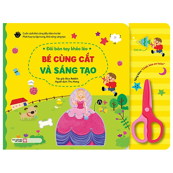 Sách Đôi Bàn Tay Khéo Léo - Bé Cùng Cắt Và Sáng Tạo - Bìa Cứng - Do