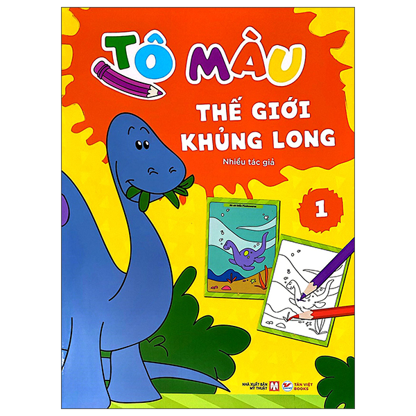 Tô Màu Thế Giới Khủng Long - Tập 1
