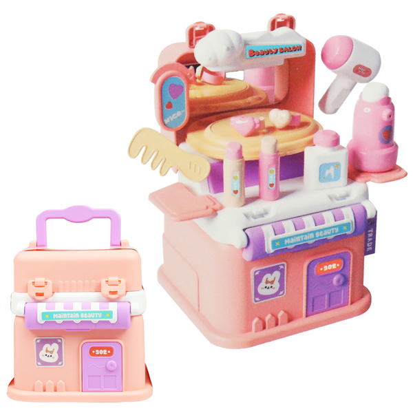 Đồ Chơi Tiệm Làm Đẹp Cổ Tích - Fairy Tale House Beauty Expert - Toys&Joys  HY-42B (16 Chi Tiết)