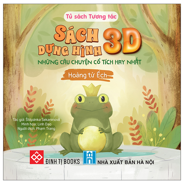 Sách Sách Dựng Hình 3D - Những Câu Chuyện Cổ Tích Hay Nhất - Hoàng Tử - Tử Dao